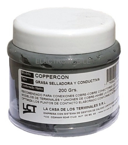 Grasa Selladora Y Conductiva 200g Lct 0
