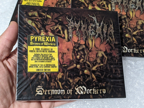 Cd Pyrexia - Sermon Of Mockery (bônus E Slipcase) 0