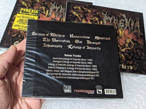 Cd Pyrexia - Sermon Of Mockery (bônus E Slipcase) 1