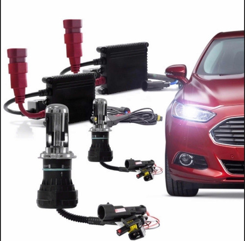 Kit De Xenon H4 6000k Instalado Oferta! 3 Meses De Garantía! 0