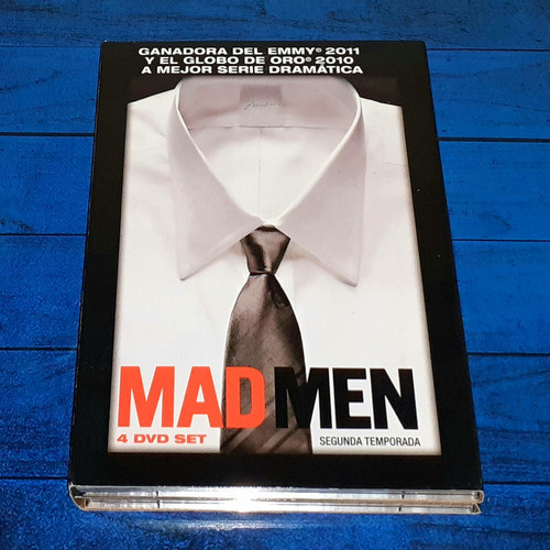 Mad Men Segunda Temporada Dvdx4 Arg Maceo-disqueria 0