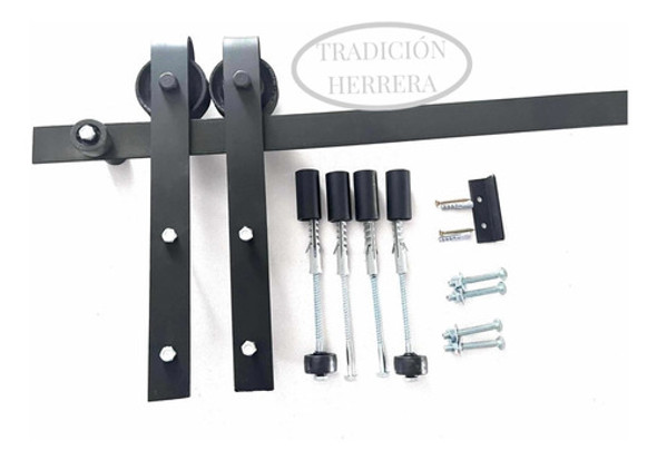 Kit  Puerta Granero/ Colgante Con Riel 1.70 Mts. C/envio 0