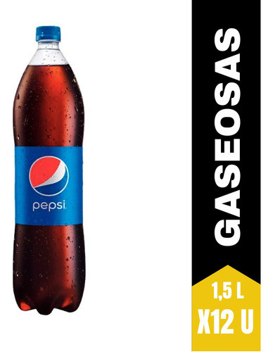 Pepsi Botella 1,5l Original Pack X12 Zetta Bebidas 0