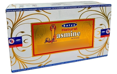 Incenso Jasmim Massala Natural Jasmine 12 Cxs C 12 Varetas 0