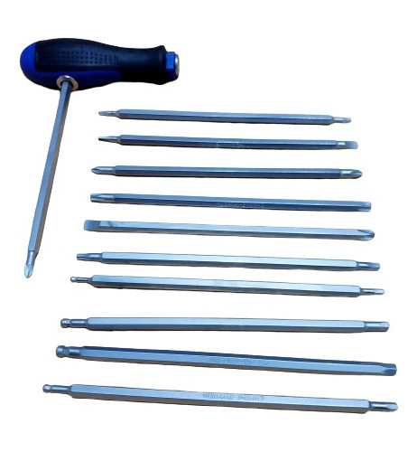 Juego Set Destornillador Puntas 22en1 (plano-ph-torx-allen) 0