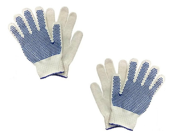 Par De Guantes Moteado Blanco-x2 Pares 0 Par De Guantes Moteado Blanco-x2 Pares 0