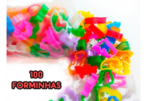 50 Forminhas / Moldes De Massinha 0
