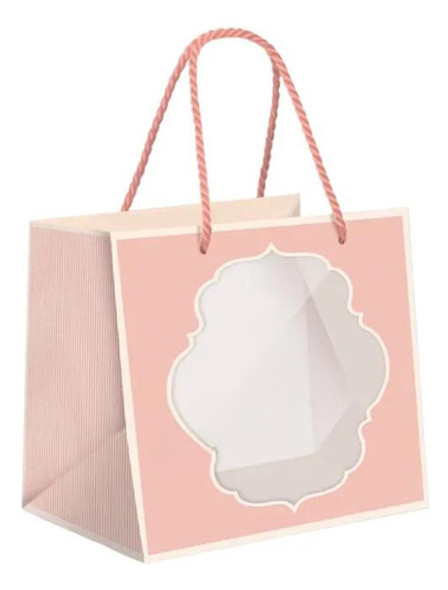 Kit 3 Sacolas C Visor Páscoa Premium M Lavie 30x26x14cm 1