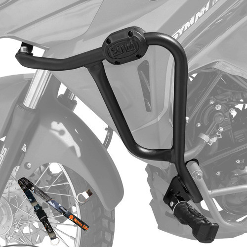 Protetor Motor E Carenagem Com Pedaleira Dafra Nh190 2020+ 1