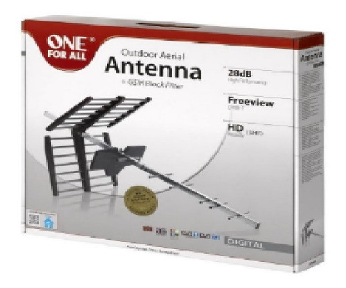 Antena Digital Tda Exterior 4k Full Hd One For All 0