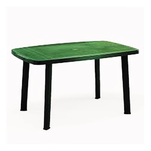 Mesas De Plástico Faro Verde 1.40x0.90mt. 0