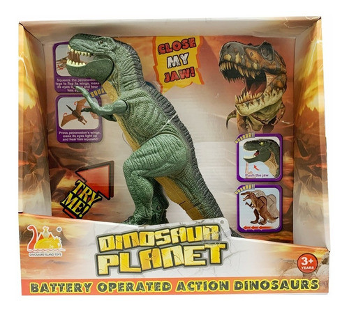 Dinosaurio Jurassic World Camina, Ruge, Luces. De Colección! 1