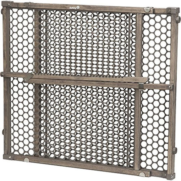 Safety 1st Vintage Grey Wood Gate, Gris 0