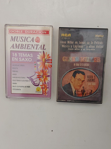 Lote 2 Cassettes - Música Ambiental - Música Y Lágrimas 0