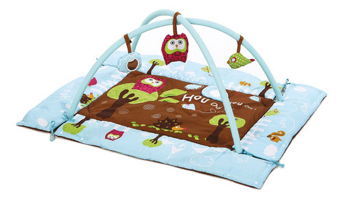 Gimnasio Alfombra Para Bebe Didactico Juguetes Moises Ludi ® 0