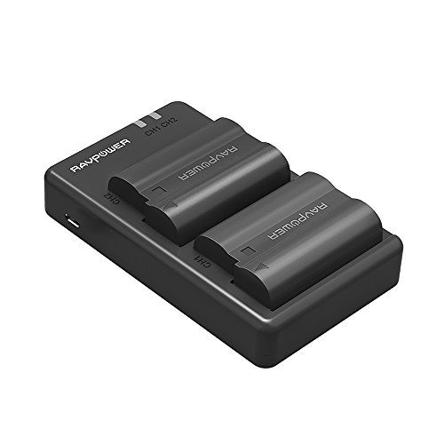 Cargador D/batería En-el15 Ravpower P/nikon Microusb 2100mah 0