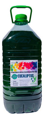Líquido Multisuperficies Triple Acción Eucaliptus 6 L 0