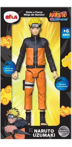 Boneco Naruto Uzumaki 24cm 0