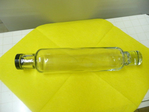 Antiguo Palo De Amasar De Vidrio Coleccionable 0