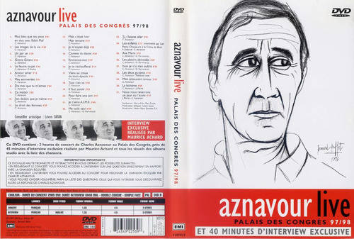 Aznavour Charles - Live Palais Des Congres 97/98 (pal) - E 0