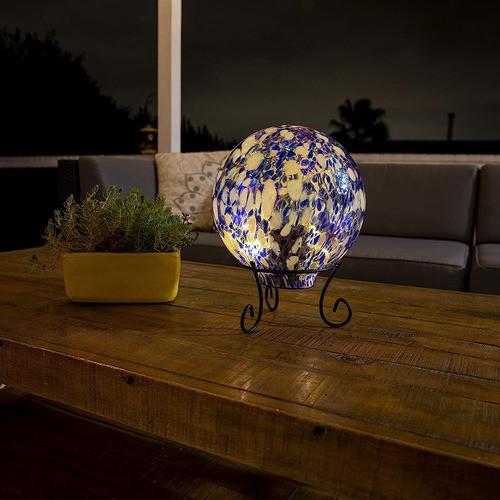 ~? Alpine Corporation Hgy308a-tm Gazing Globe Con Luz Led, 1 1