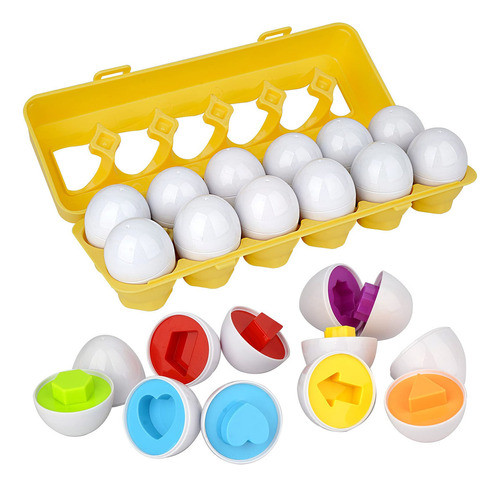 Lzqinxun Juguetes Educativos, Huevos A Juego, Juguetes Pree. 0