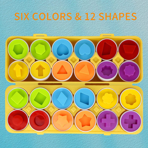 Lzqinxun Juguetes Educativos, Huevos A Juego, Juguetes Pree. 1