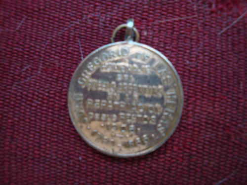 Medalla Juan Gregorio De Las Heras 1906 Bellagamba & Rossi 1
