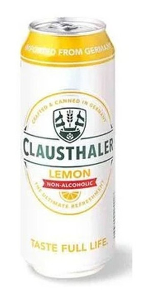 Cerveza Clausthaler Sin Alcohol Limon 500 Ml 0