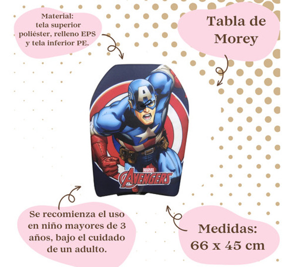 Tabla Morey 66 Cm Capitan America Original Y Oficial 1 Tabla Morey 66 Cm Capitan America Original Y Oficial 1