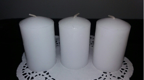10 Velas Blancas Para Souvenir, Arbol De La Vida,decoración 1