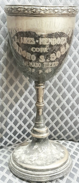 Antiguo Trofeo Copa Buenos Aires Mendoza 1941 Venado Tuerto 0