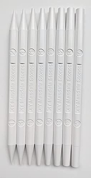 16 Herramientas De Punto Mandala  De 0,5 Mm A 8 Mm 1 16 Herramientas De Punto Mandala  De 0,5 Mm A 8 Mm 1