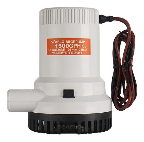 Bomba De Porão Seaflo 12v 1500 Gph Original Barco Pesca 0