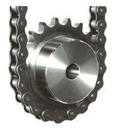 Piñon Dentado De Acero Z 20 Paso 3/4 Simple 1