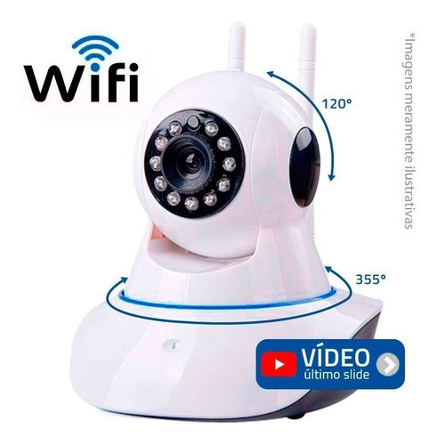 Baba Eletrônica Sem Fio Wifi Hd 720p Robo Wireless 1