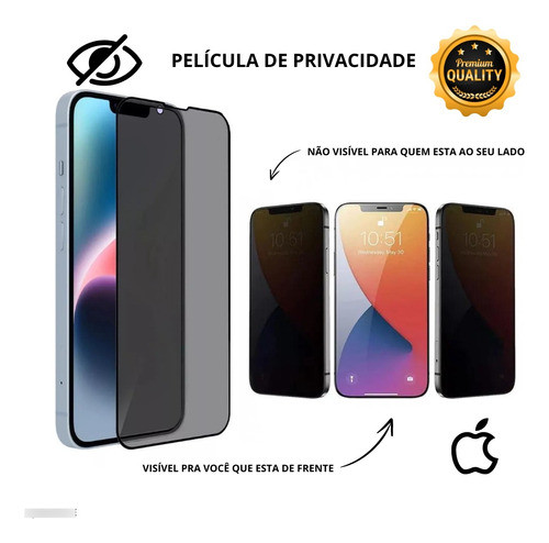 Película Privacidade Para iPhone 13/13 Pro 1