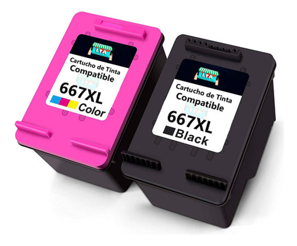Cartucho Tinta Compatible Impresora 2375 Negro + Color 0