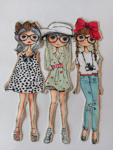 Aplique Parche Niñas 0