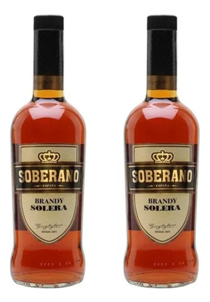 Brandy Soberano Solera Español X700cc X2 Unidades 0