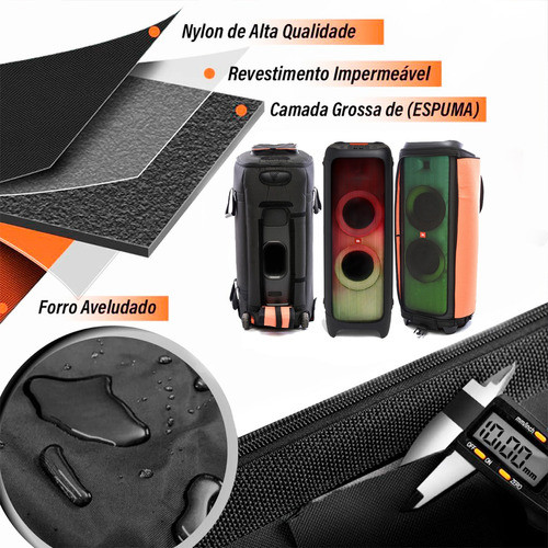 Bolsa Case P/ Caixa Som Jbl Partybox 1000 Premuim Exclusive 1