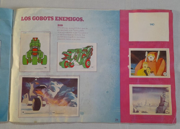 #q Album De Figuritas Gobots Ultrafigus Años 80 Incompleto 1 #q Album De Figuritas Gobots Ultrafigus Años 80 Incompleto 1