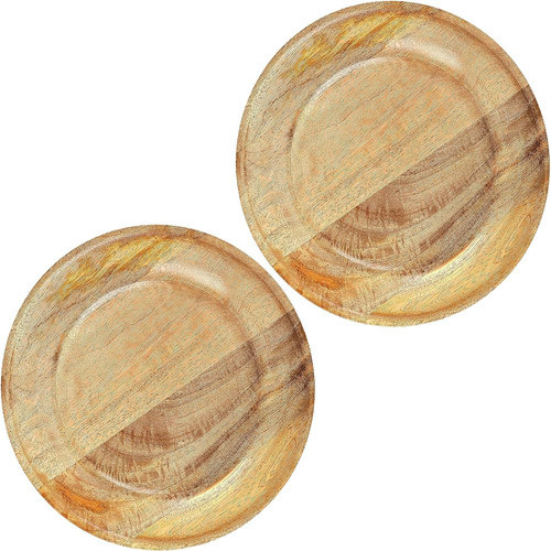 Alpha Living Home Placa Cargadora De Madera, Juegos De Placa 0