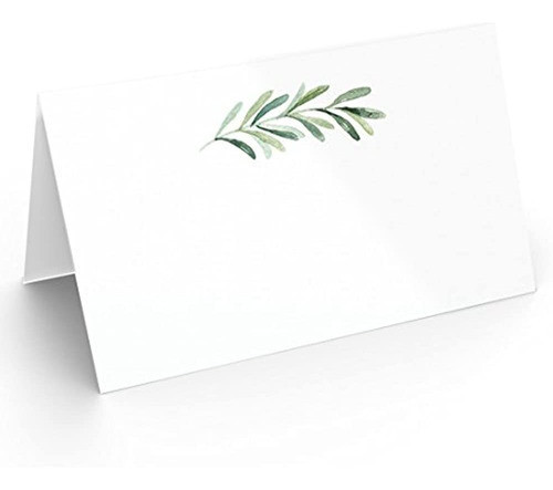 25 Tarjetas De Lugar De Mesa | Estilo De Rama Elegante | Per 0