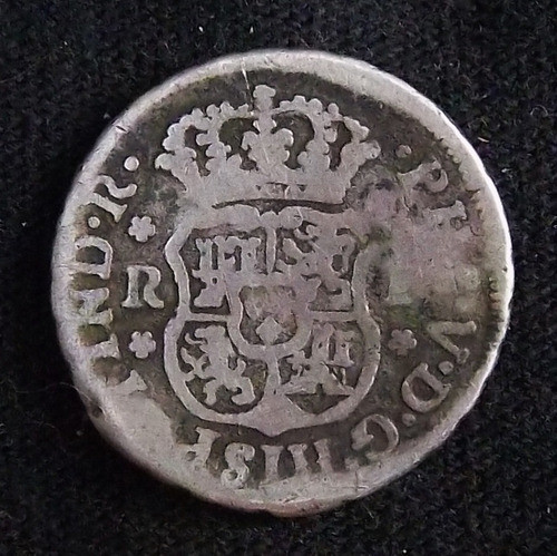 México 1 Real 1744 Mb Km 75 Plata Felipe V 1