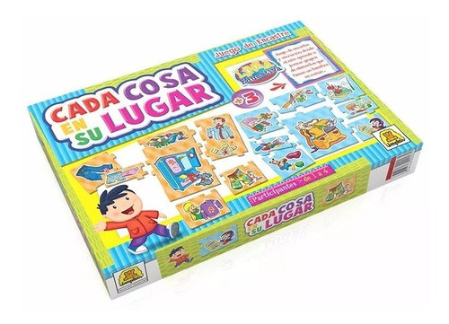 Juego Educativo Cada Cosa En Su Lugar Implas Cod 243 0