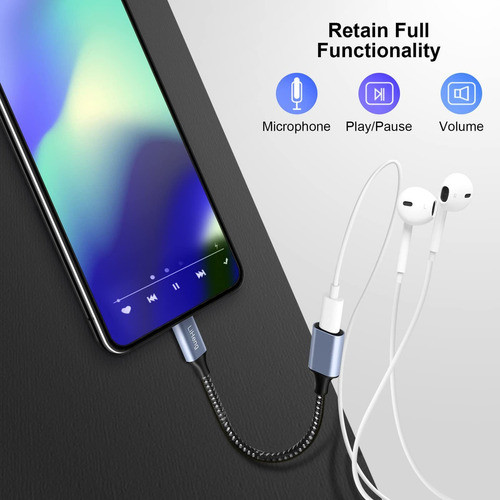 Adaptador De Audio Usb C A Lightning Compatible Con iPad Pro 1