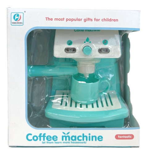 Maquina De Café Con Luz Y Sonido 17cm 0