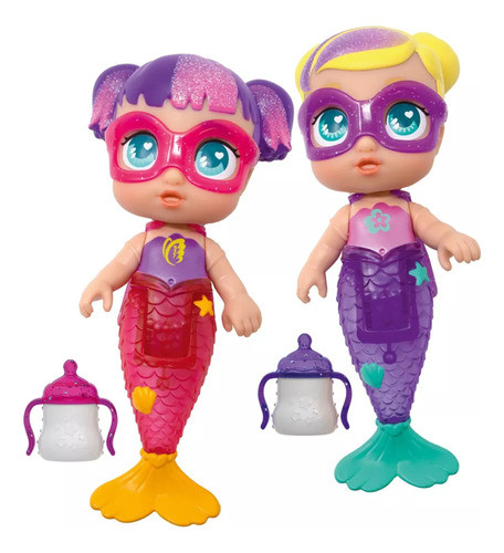 Super Cute Little Babies. Sirenas Sofi & Sisi. 12cm.original 1