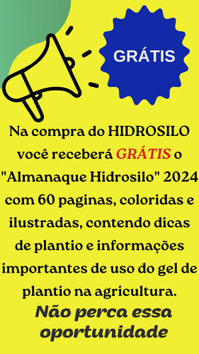 Gel Para Plantio De Mudas Potássico Hidrosilo 1kg Original 1